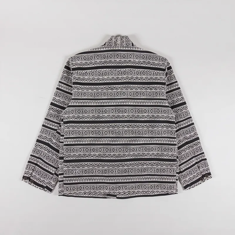 Anerkjendt Womens Akjesper Kimono Overshirt Caviar-5