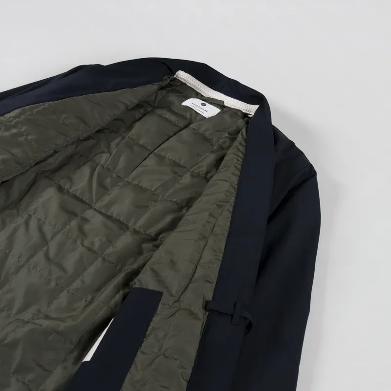 Anerkjendt Womens Akjesper Quilt Kimono Overshirt Cavair-8