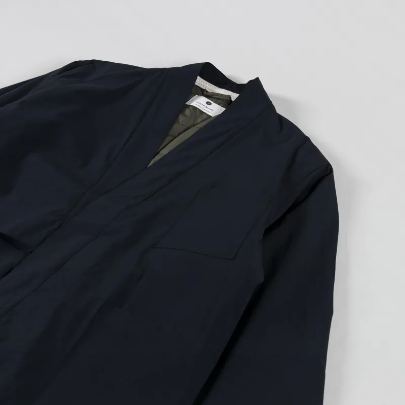 Anerkjendt Womens Akjesper Quilt Kimono Overshirt Cavair-7