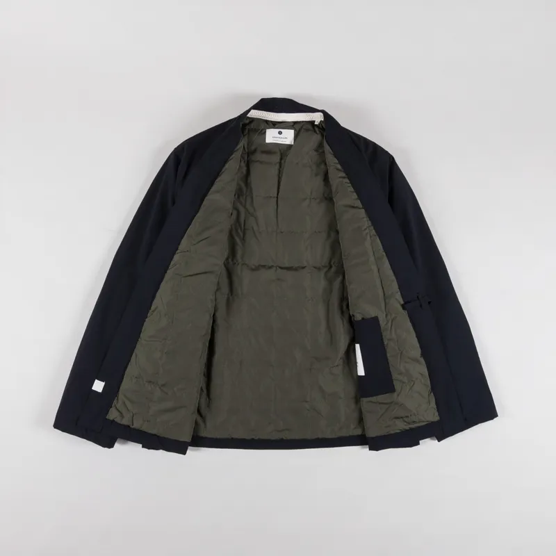 Anerkjendt Womens Akjesper Quilt Kimono Overshirt Cavair-5