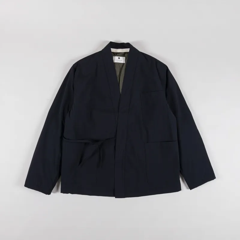 Anerkjendt Womens Akjesper Quilt Kimono Overshirt Cavair-4