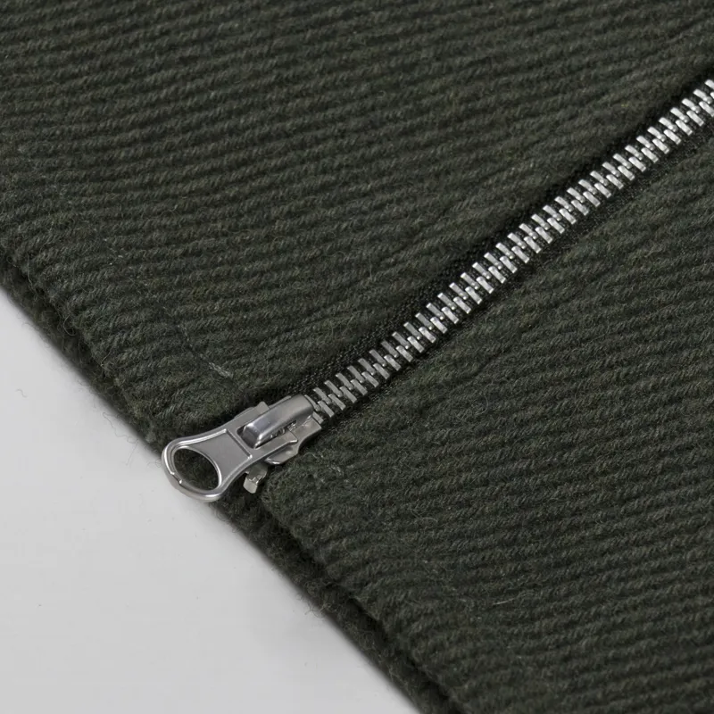 Anerkjendt Akhanky Heavy Twill Overshirt Forest Night-5