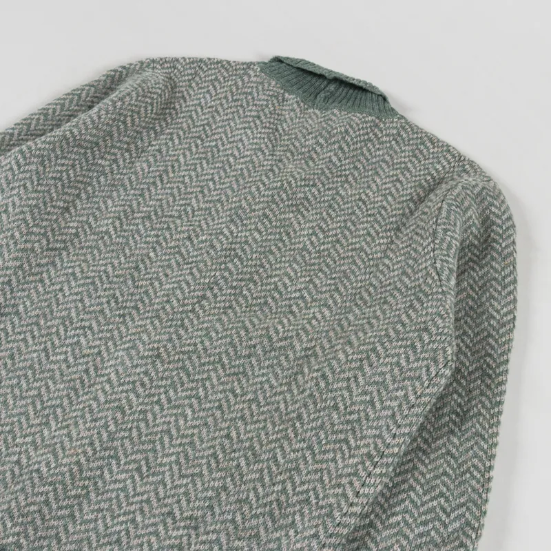 トップス 2601067 UND HERRINGBONE JACQUARD KNIT Hackett Herringbone Jacquard Wool Jumper | Black | FARFETCH GR