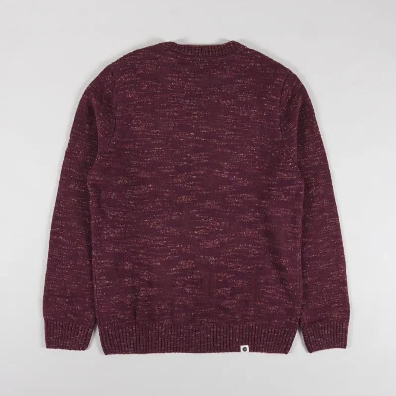 Anerkjendt Aksune Space Yarn Crew Neck Port Royal-1