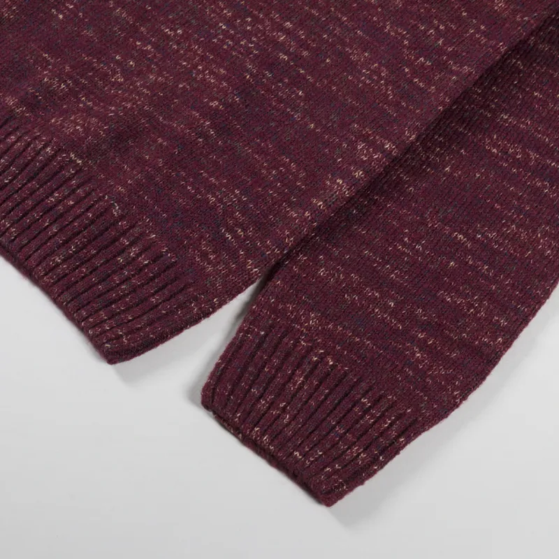 Anerkjendt Aksune Space Yarn Crew Neck Port Royal-5