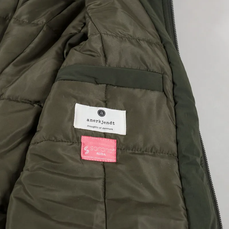 Anerkjendt Akbruce Puffer Jacket Forest Night-7