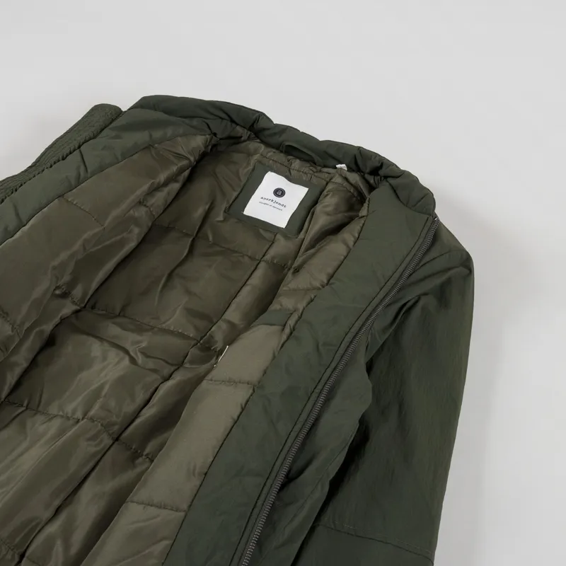 Anerkjendt Akbruce Puffer Jacket Forest Night-4