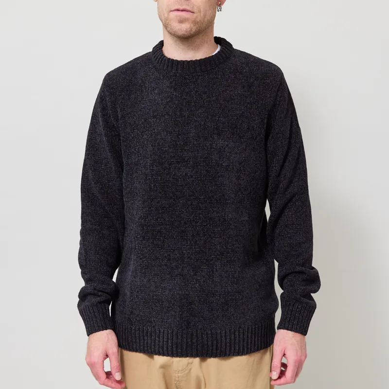 Anerkjendt Aksune Chenille Knit Caviar
