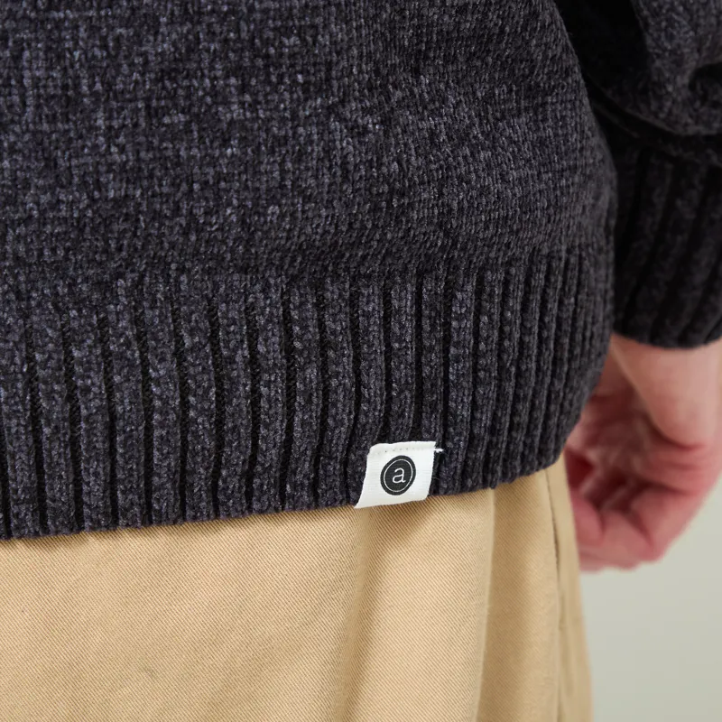 Anerkjendt Aksune Chenille Knit Caviar-7