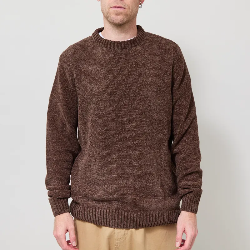 Anerkjendt Aksune Chenille Knit Chocolate Brown