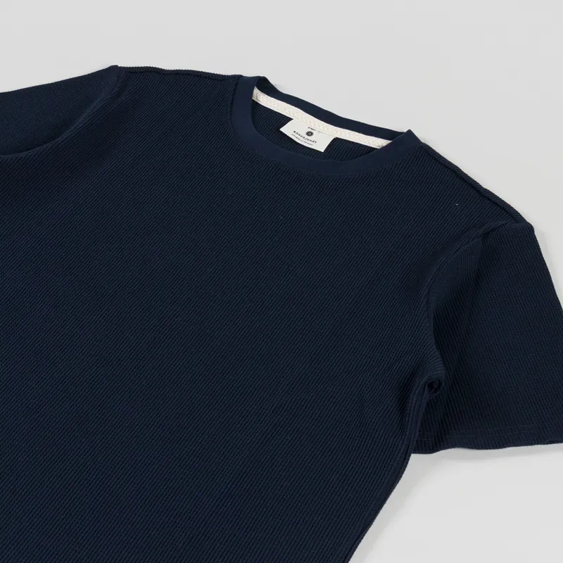 Anerkjendt Akkikki Waffle T Shirt Sky Captain-1