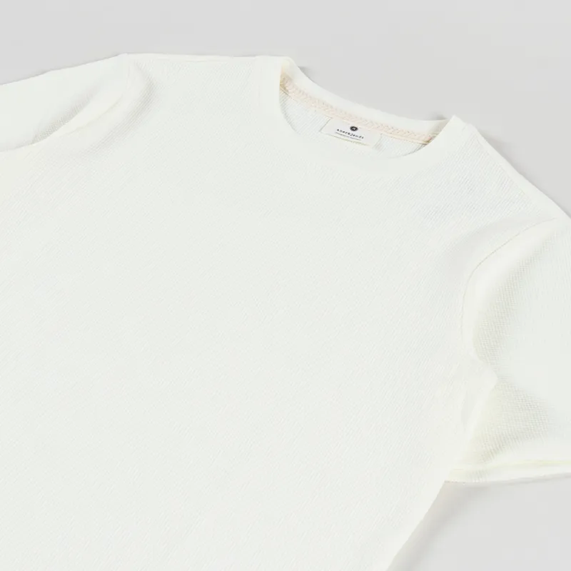 Anerkjendt Akkikki Waffle T Shirt Tofu-1