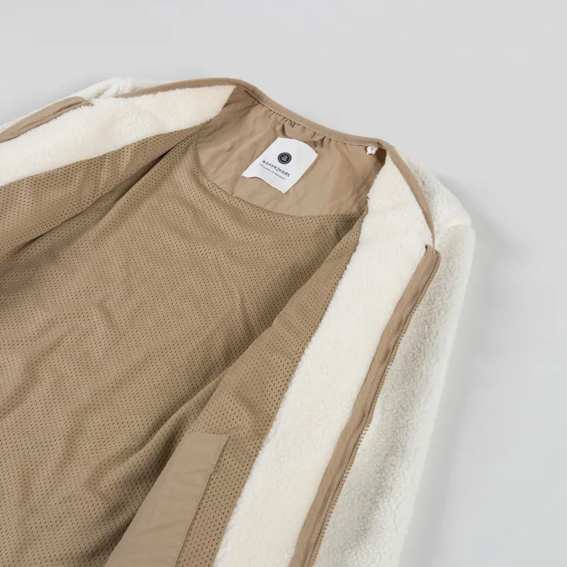 Anerkjendt Womens Akanders Pile Cardigan Tofu-8