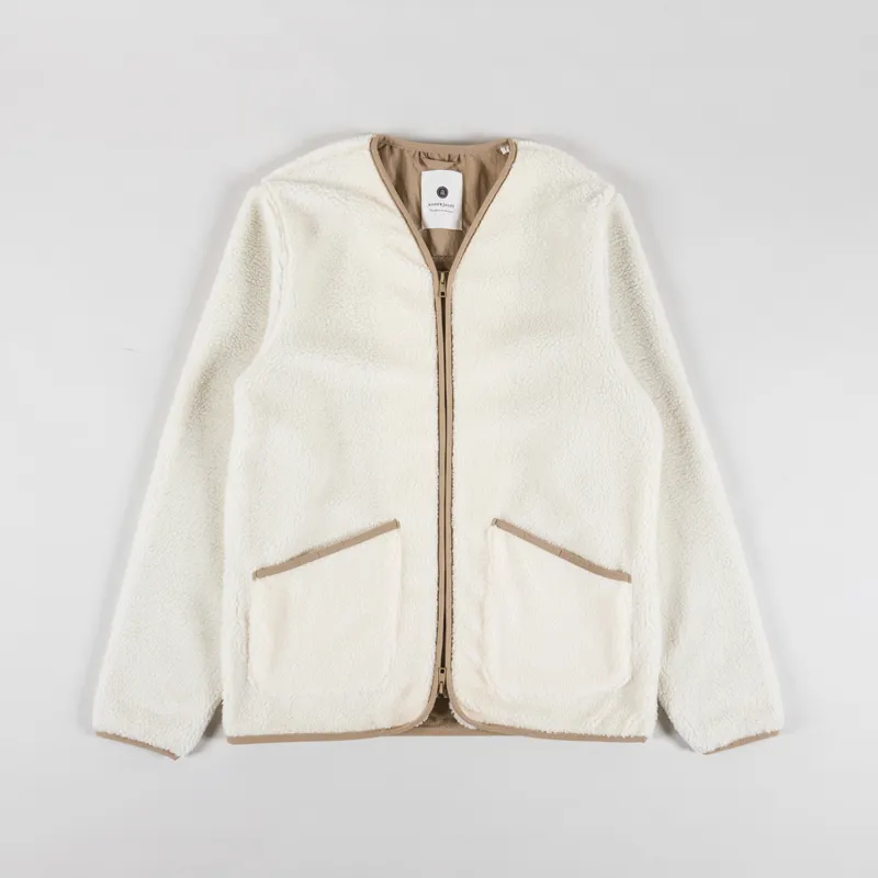 Anerkjendt Womens Akanders Pile Cardigan Tofu-4