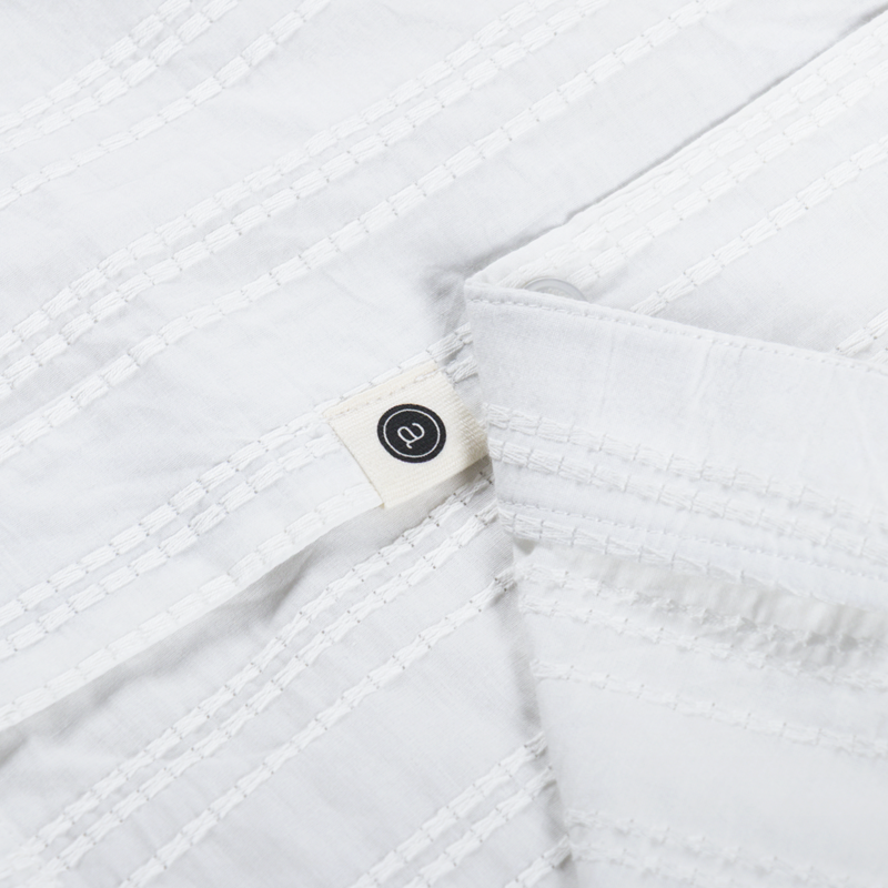 Anerkjendt Akleon Embroidered Shirt Tofu-7