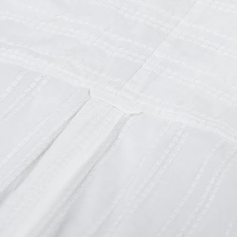 Anerkjendt Akleon Embroidered Shirt Tofu-6