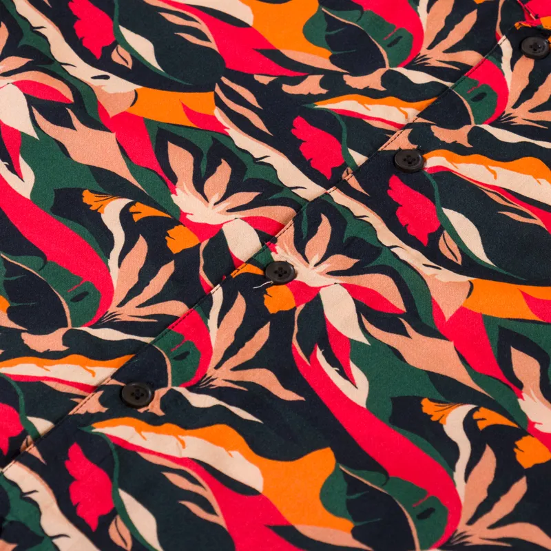 Anerkjendt Akleo AOP Viscose Shirt Forest Night-3