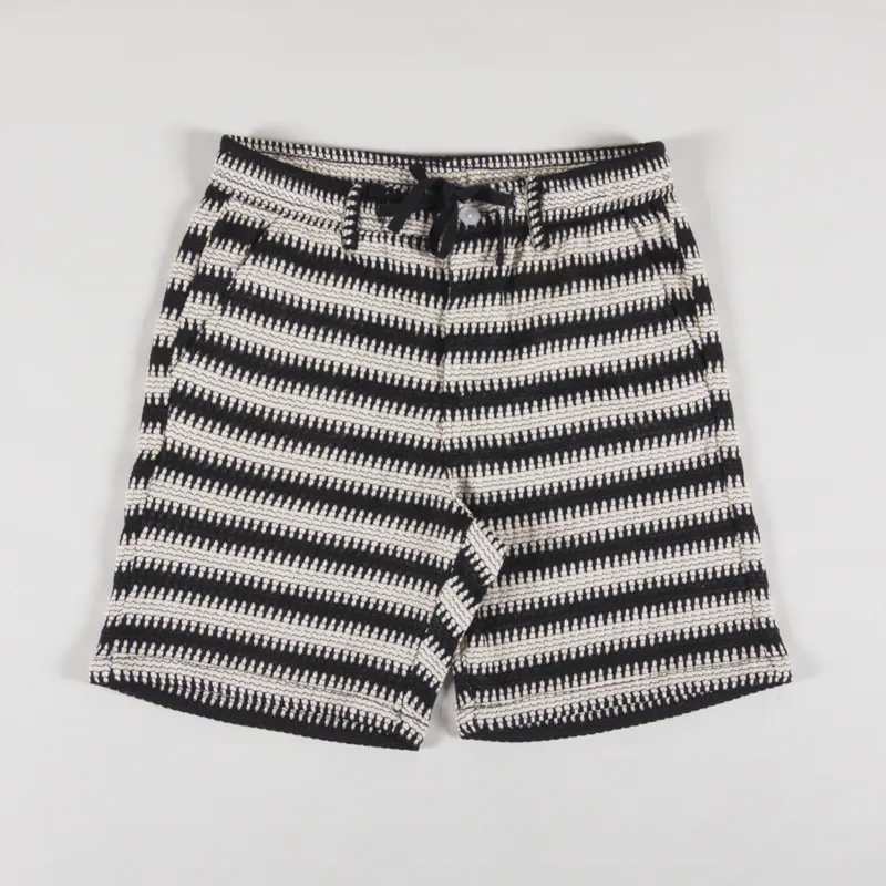 Anerkjendt Akjan Struc Stripe Shorts Tofu