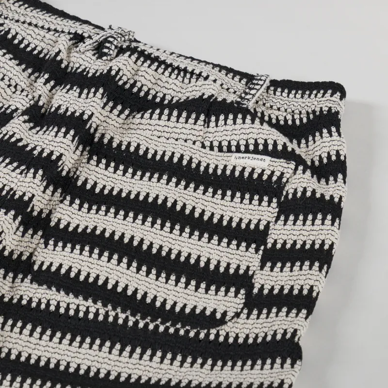 Anerkjendt Akjan Struc Stripe Shorts Tofu-7