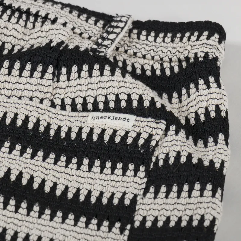 Anerkjendt Akjan Struc Stripe Shorts Tofu-8