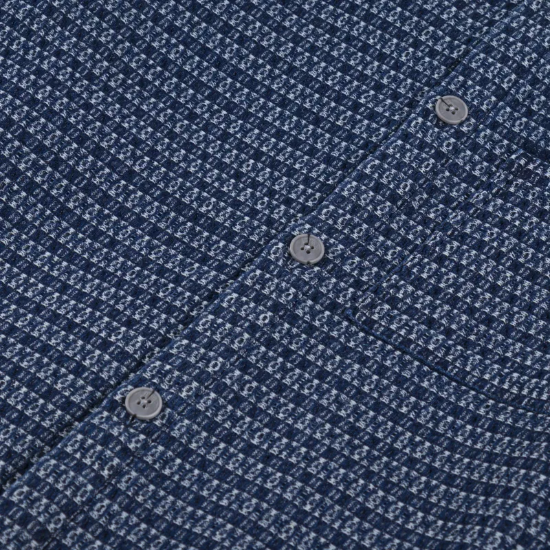 Anerkjendt Akoscar Indigo Overshirt Sky Captain-5