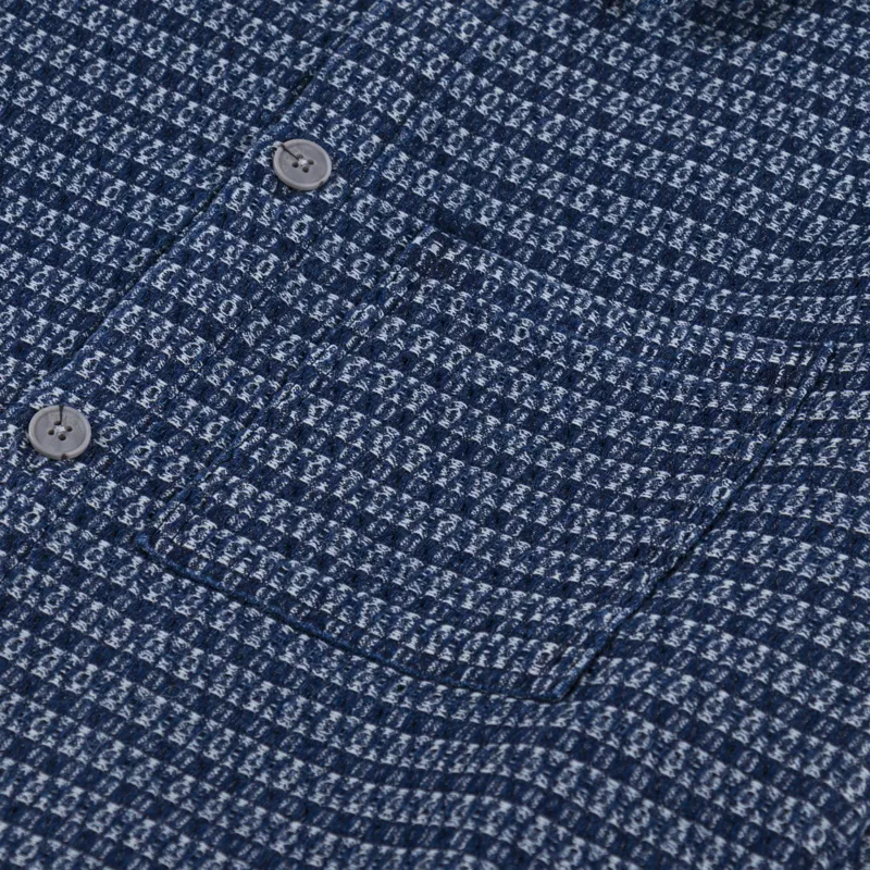 Anerkjendt Akoscar Indigo Overshirt Sky Captain-6