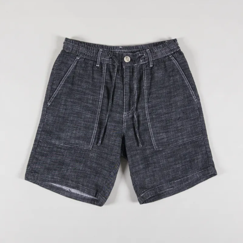 Anerkjendt Akjan Twill Contrast Shorts Caviar