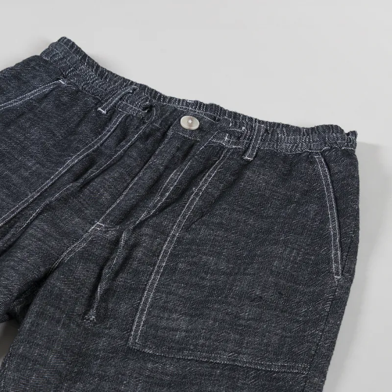 Anerkjendt Akjan Twill Contrast Shorts Caviar-2