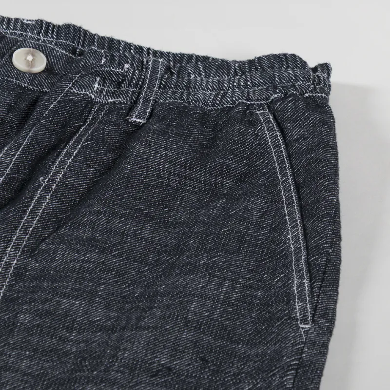 Anerkjendt Akjan Twill Contrast Shorts Caviar-5