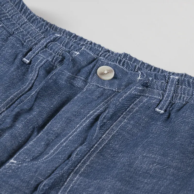 Anerkjendt Akjan Twill Contrast Shorts Sky Captain-4