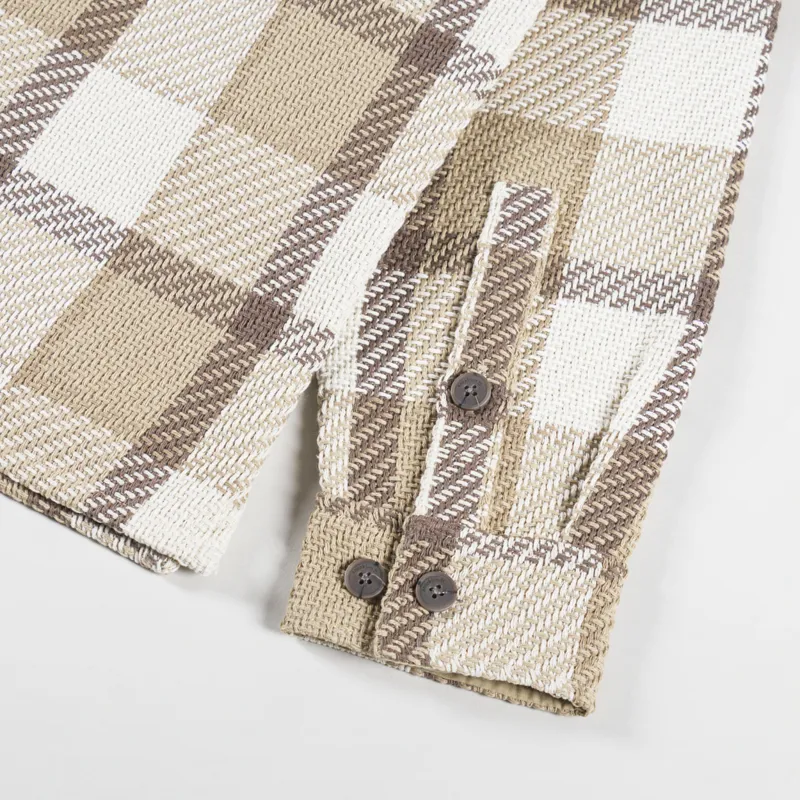 Anerkjendt Akoscar Heavy Twill Check Overshirt Incense-10