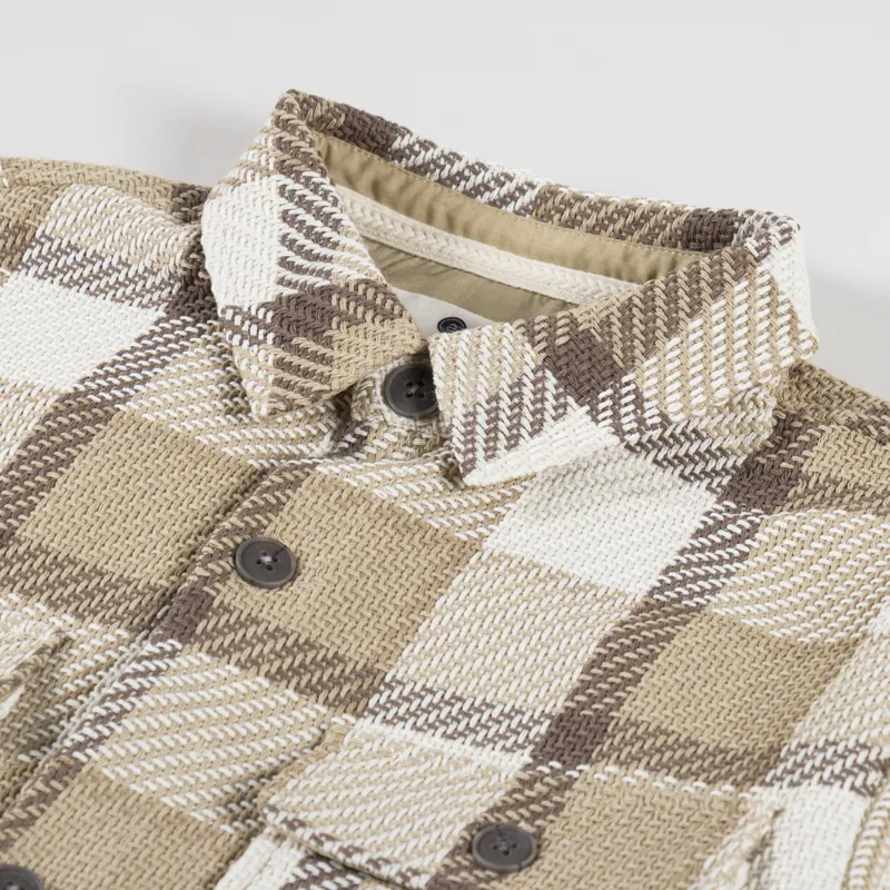 Anerkjendt Akoscar Heavy Twill Check Overshirt Incense-4