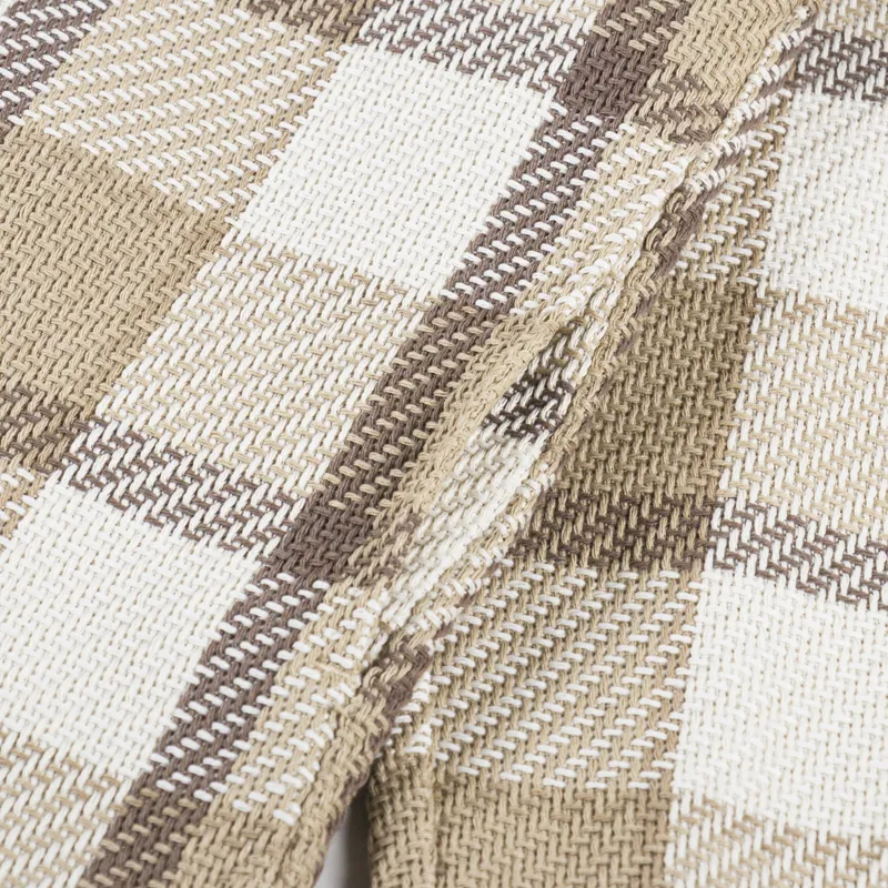 Anerkjendt Akoscar Heavy Twill Check Overshirt Incense-7