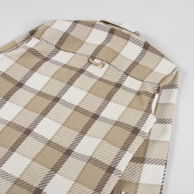 Anerkjendt Akoscar Heavy Twill Check Overshirt Incense-3