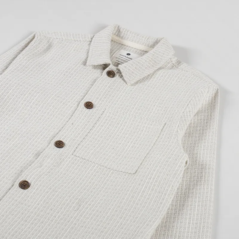 Anerkjendt Akoscar New Overshirt Tofu-2