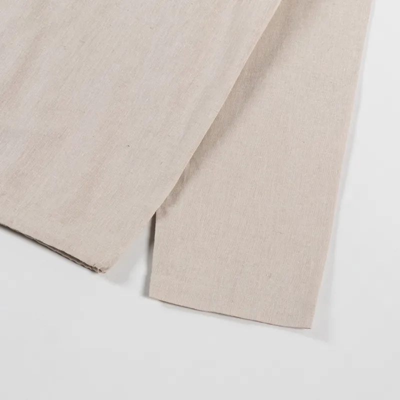 Anerkjendt Akotto Cotton Linen Overshirt Feather Grey-9