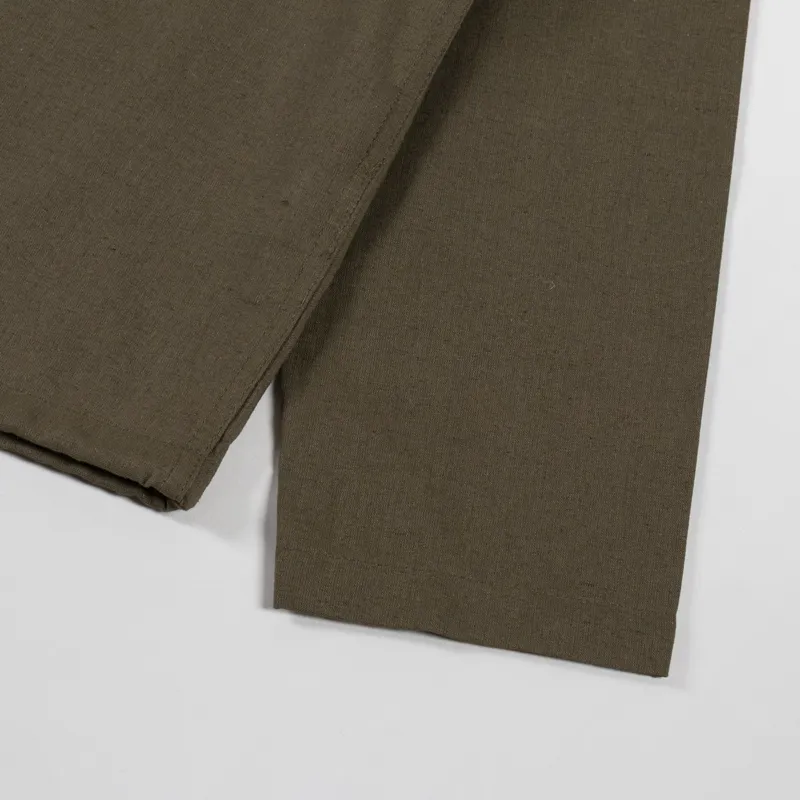 Anerkjendt Akotto Cotton Linen Overshirt Cub-10