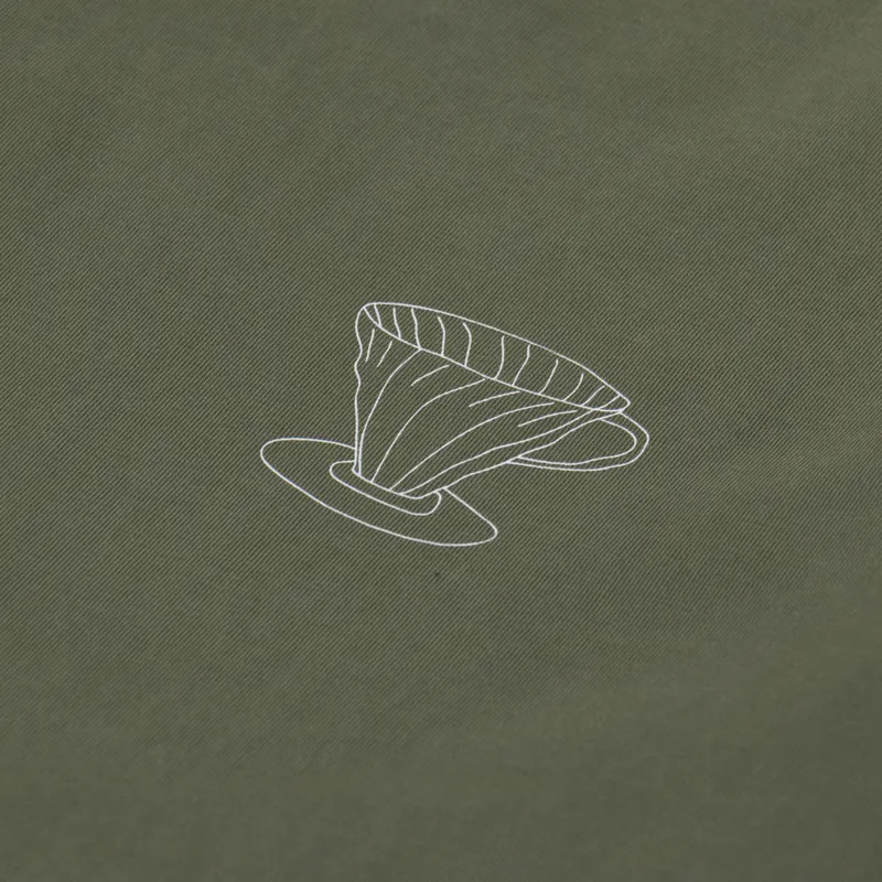 Anerkjendt Akkikki Monday Slow T Shirt Deep Lichen Green-5