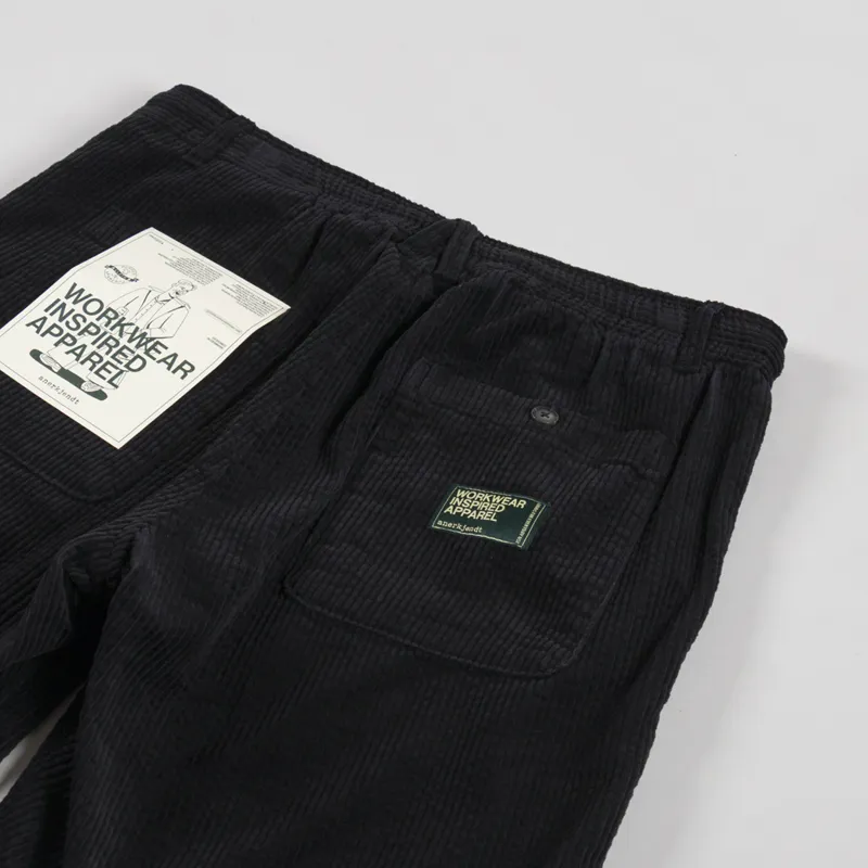 Anerkjendt Akjan Corduroy Shorts Caviar-2