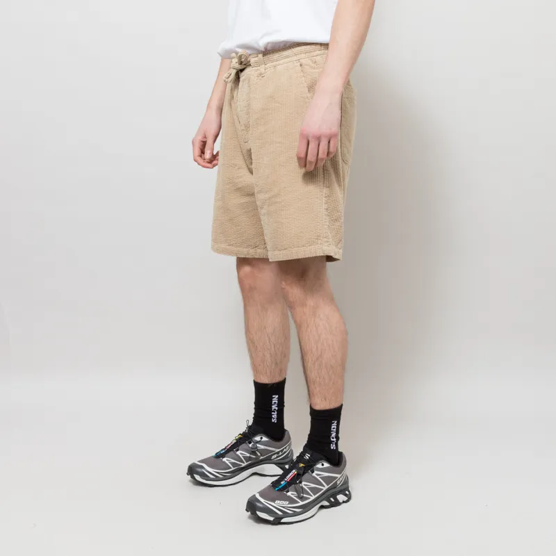 Anerkjendt Akjan Corduroy Shorts Feather Grey-1