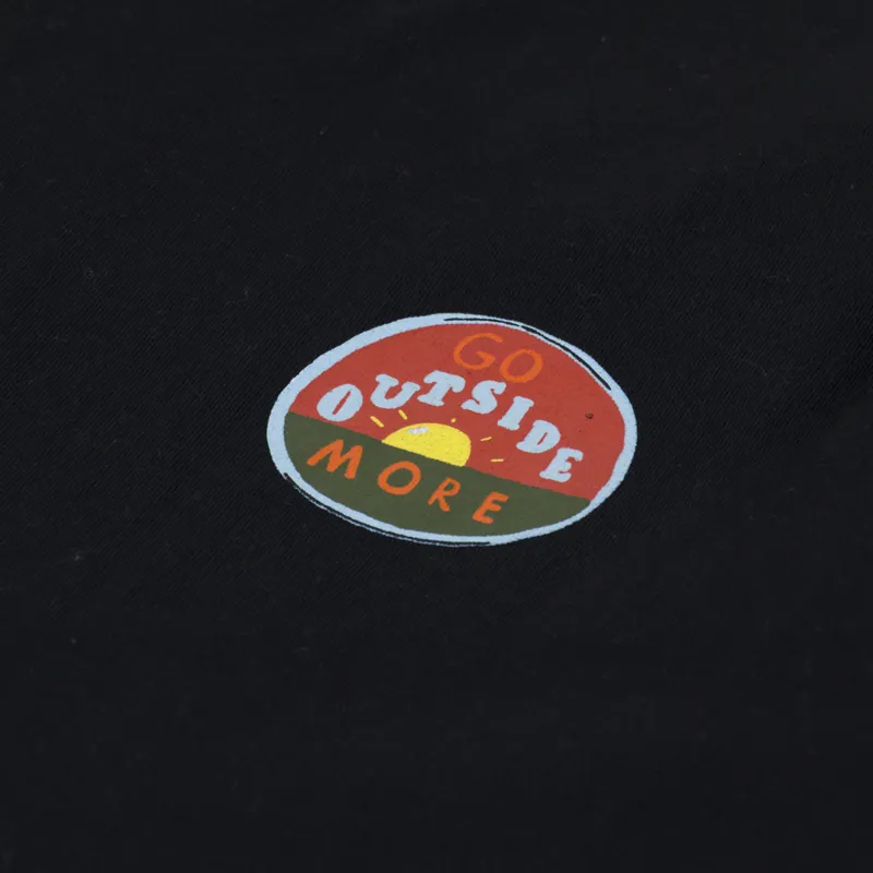 Anerkjendt Akkikki Go Outside More T Shirt Caviar-6