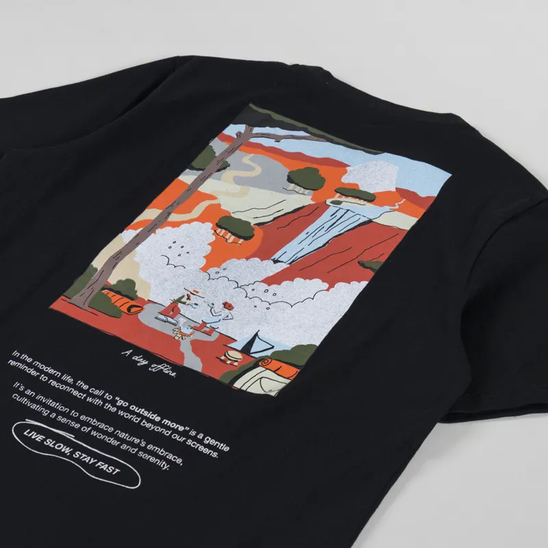 Anerkjendt Akkikki Go Outside More T Shirt Caviar-2