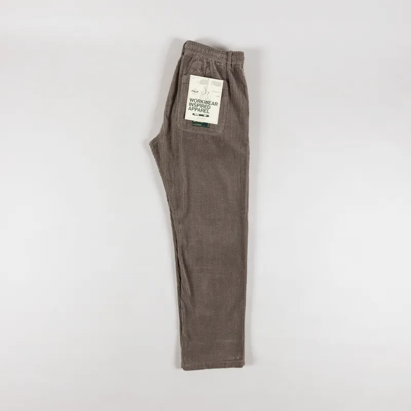 Anerkjendt Mens Akjan Corduroy Pleat Pants Deep Lichen Green