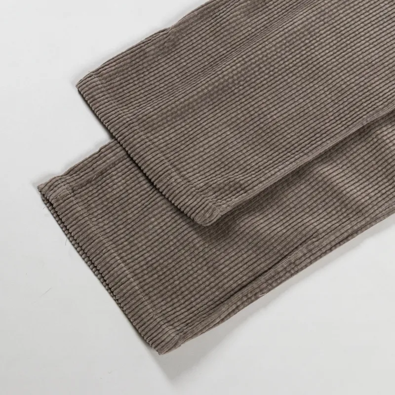 Anerkjendt Akjan Cord Pleat Pants Deep Lichen Green-6