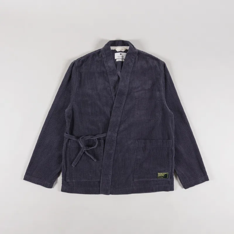 Anerkjendt Akjesper Cord Kimono Indian Teal