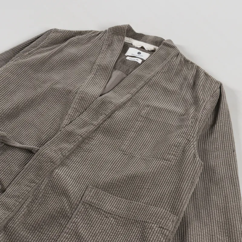 Anerkjendt Akjesper Cord Kimono Deep Lichen Green-3