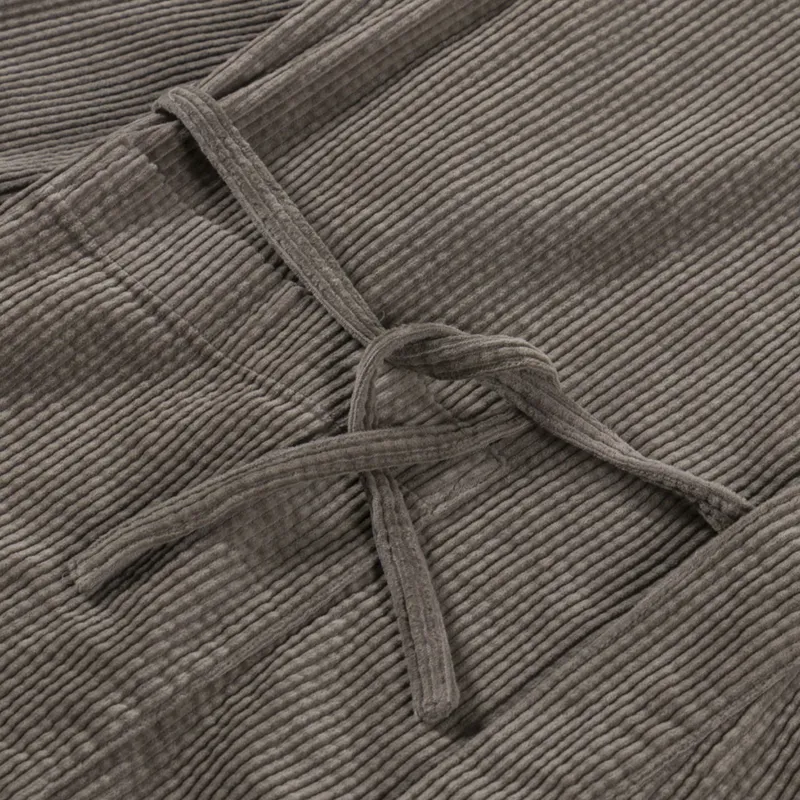 Anerkjendt Akjesper Cord Kimono Deep Lichen Green-7