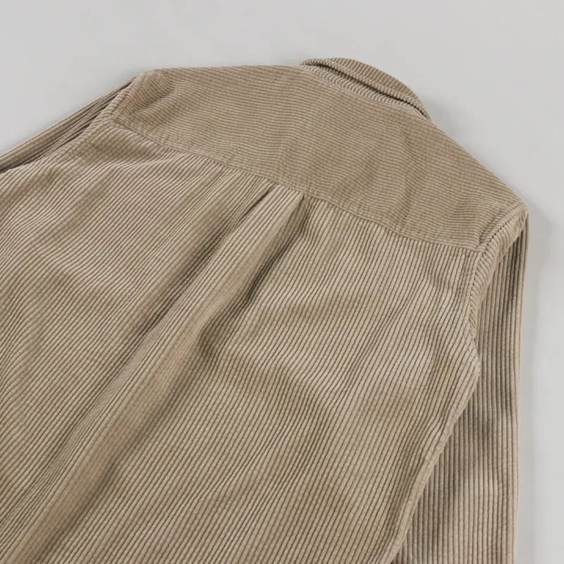 Anerkjendt Aktheo Cord Overshirt Feather Gray-3
