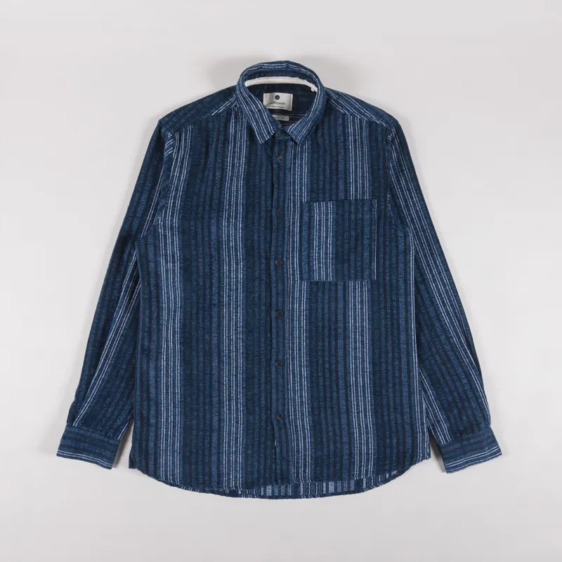 Daydream Cotton Linen Stripe Shirt シャツ Daydream Cotton Linen Stripe Shirt シャツ