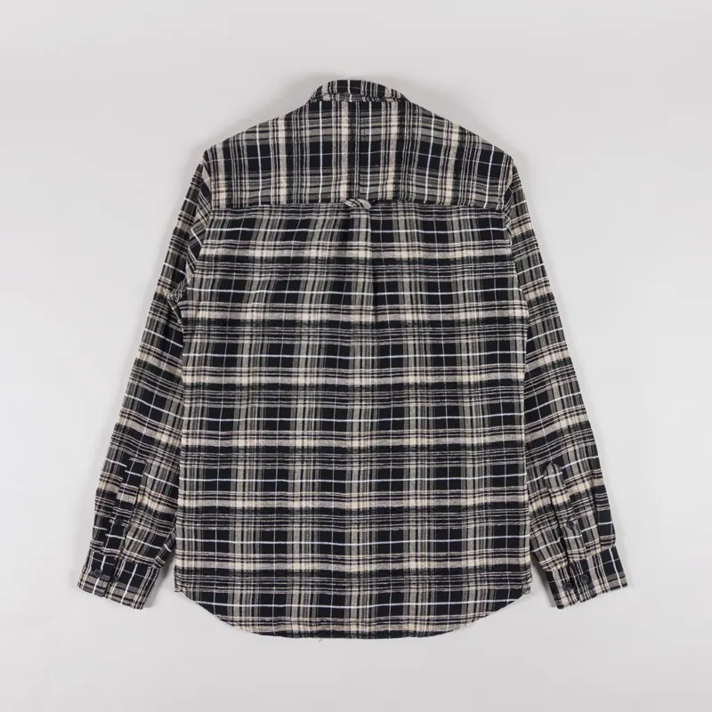 Anerkjendt Akkonrad Check Mix Shirt Caviar-1